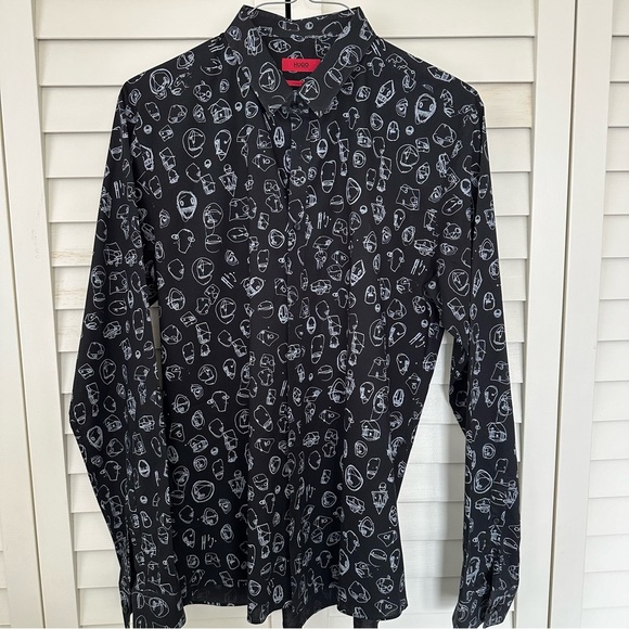 HUGO BOSS LONG SLEEVE DRESS SHIRT - Picture 3 of 7